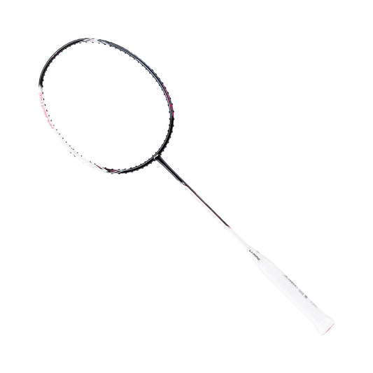 Badmintonracket HalberTec 2000 (4U) white/black - strung - AYPT377-40
