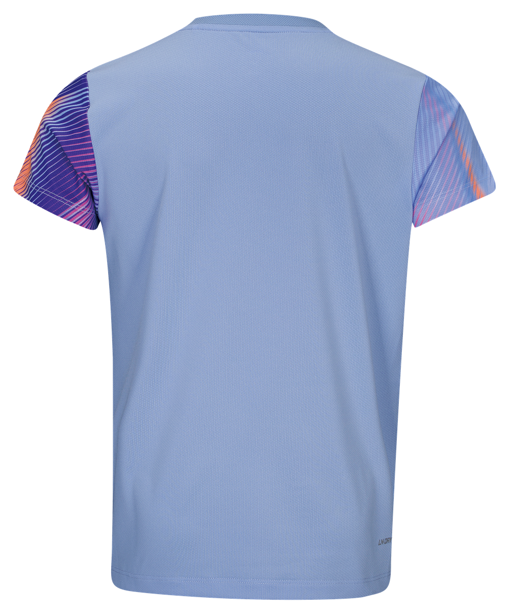 Tischtennis Kinder National-Team 2026 Wettkampftrikot - lila - AAYW092-3