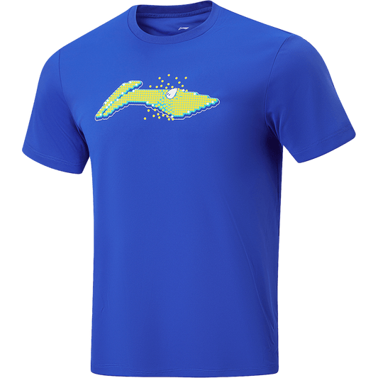 Sport ''Logo Pixel'' T-Shirt blau - AHSW069-4