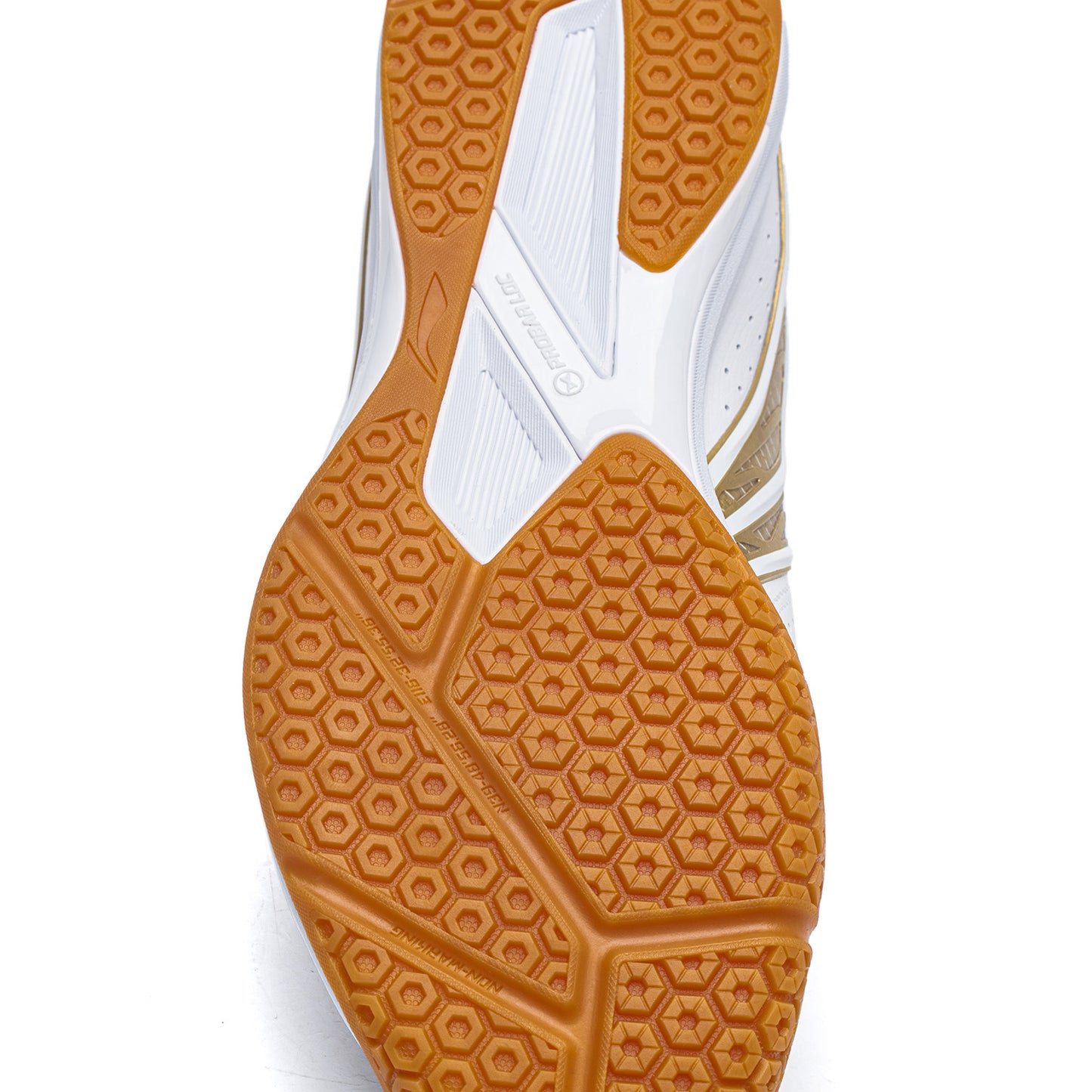 Tischtennis Schuh Hawk Eye 3.0 - weiß/gold - APPV003-4