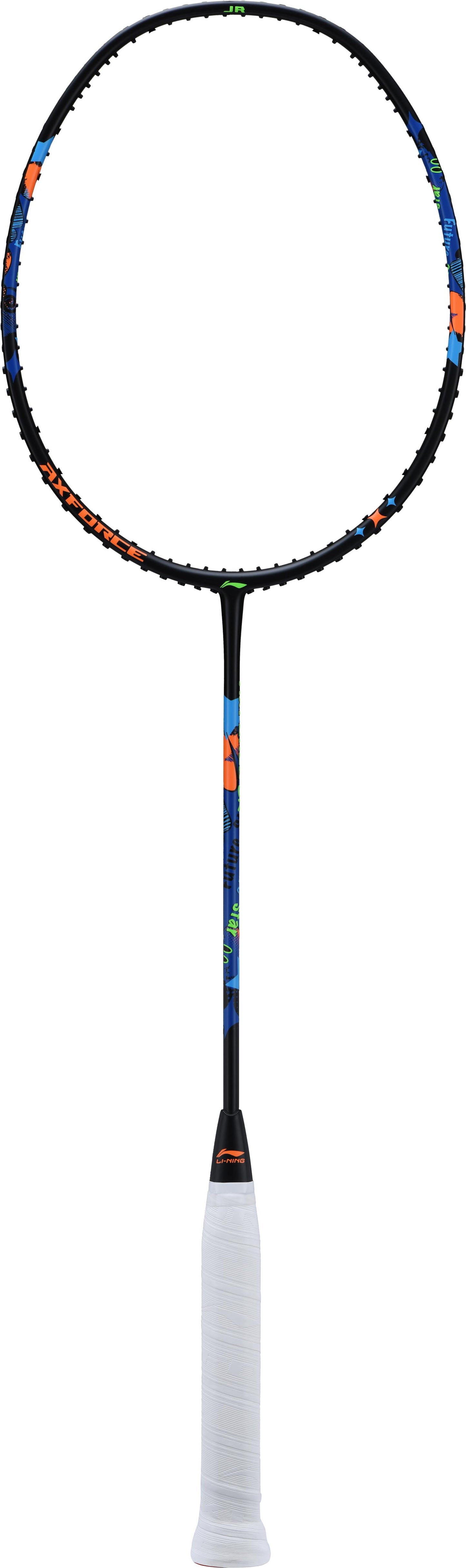 Badmintonracket AXFORCE JR strung black/blue - AYPS085-1/AYPT299-5