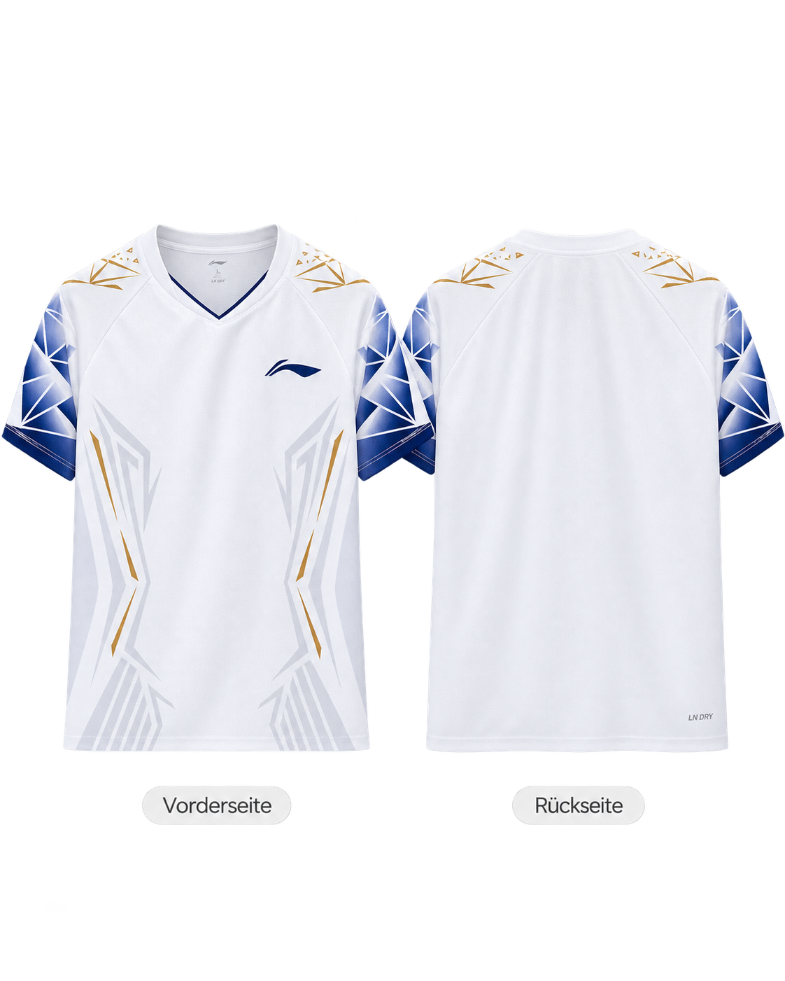 Unisex Wettkampfshirt "International Teams Whale" Fan-Edition - weiß - AAYV021-2