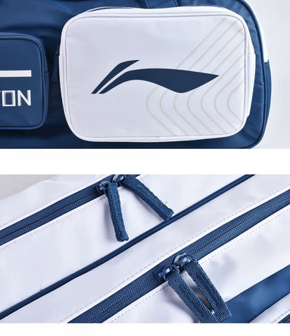 Badminton Square Bag "Badminton 2.0" blau/weiß - ABJT055-2