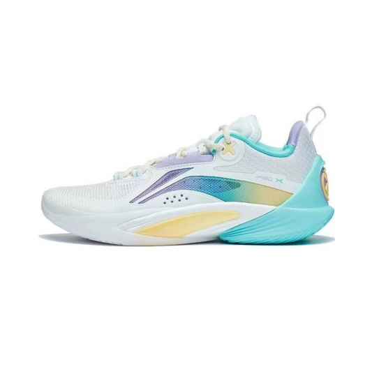 Men Basketballshoe "Speed X" Premium - white/lilac - ABAT085-8