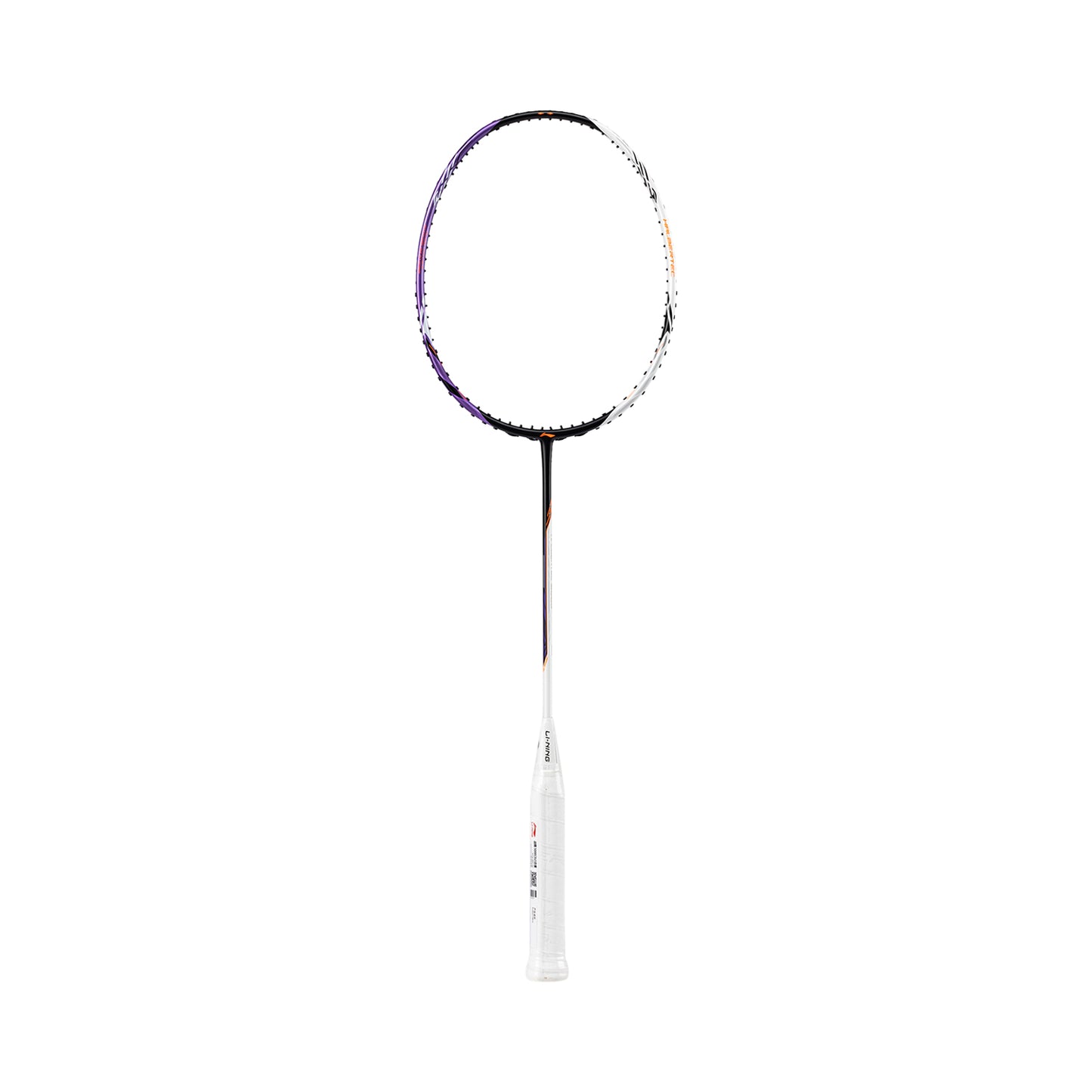 Badmintonschläger HalberTec 1000 (4U) schwarz/lila - unbespannt  - AYPV021-4