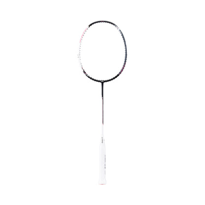 Badmintonschläger HalberTec 2000 (4U) white/black- bespannt  - AYPT377-40