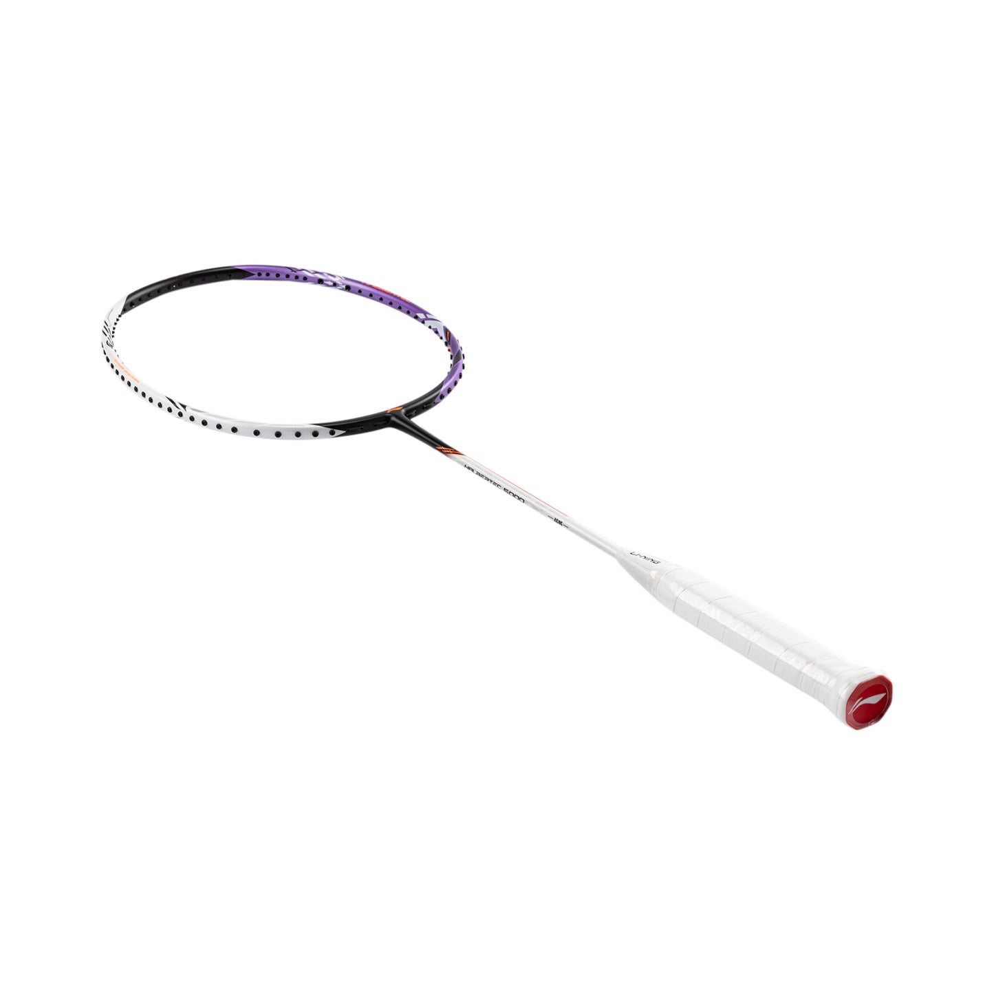 Badmintonschläger HalberTec 1000 (4U) schwarz/lila - unbespannt  - AYPV021-4