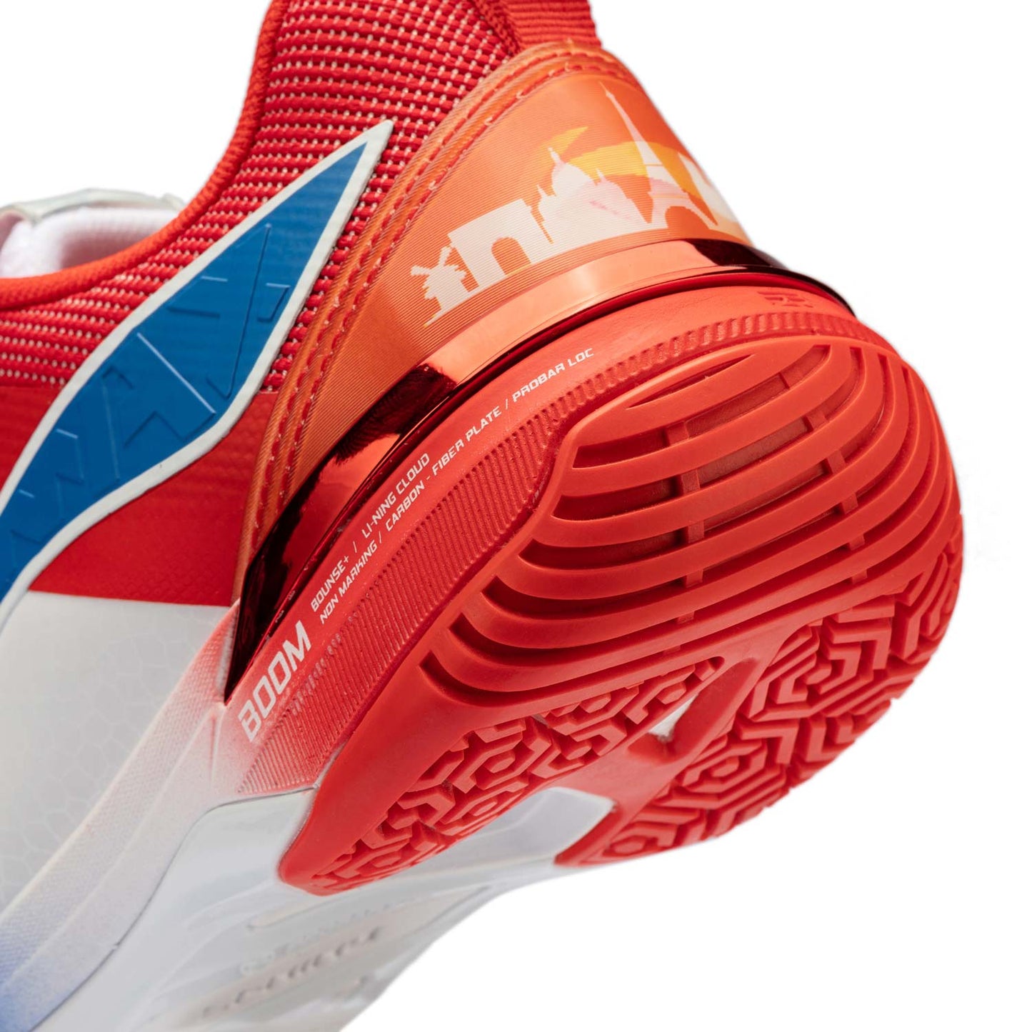 Unisex Badmintonschuh "Blade Max City Edition" weiß-rot-blau - AYAU005-1