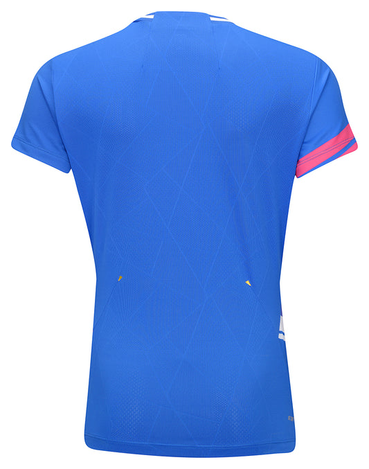 Damen Sportshirt "International Players" Arena - blau - AAYU228-3