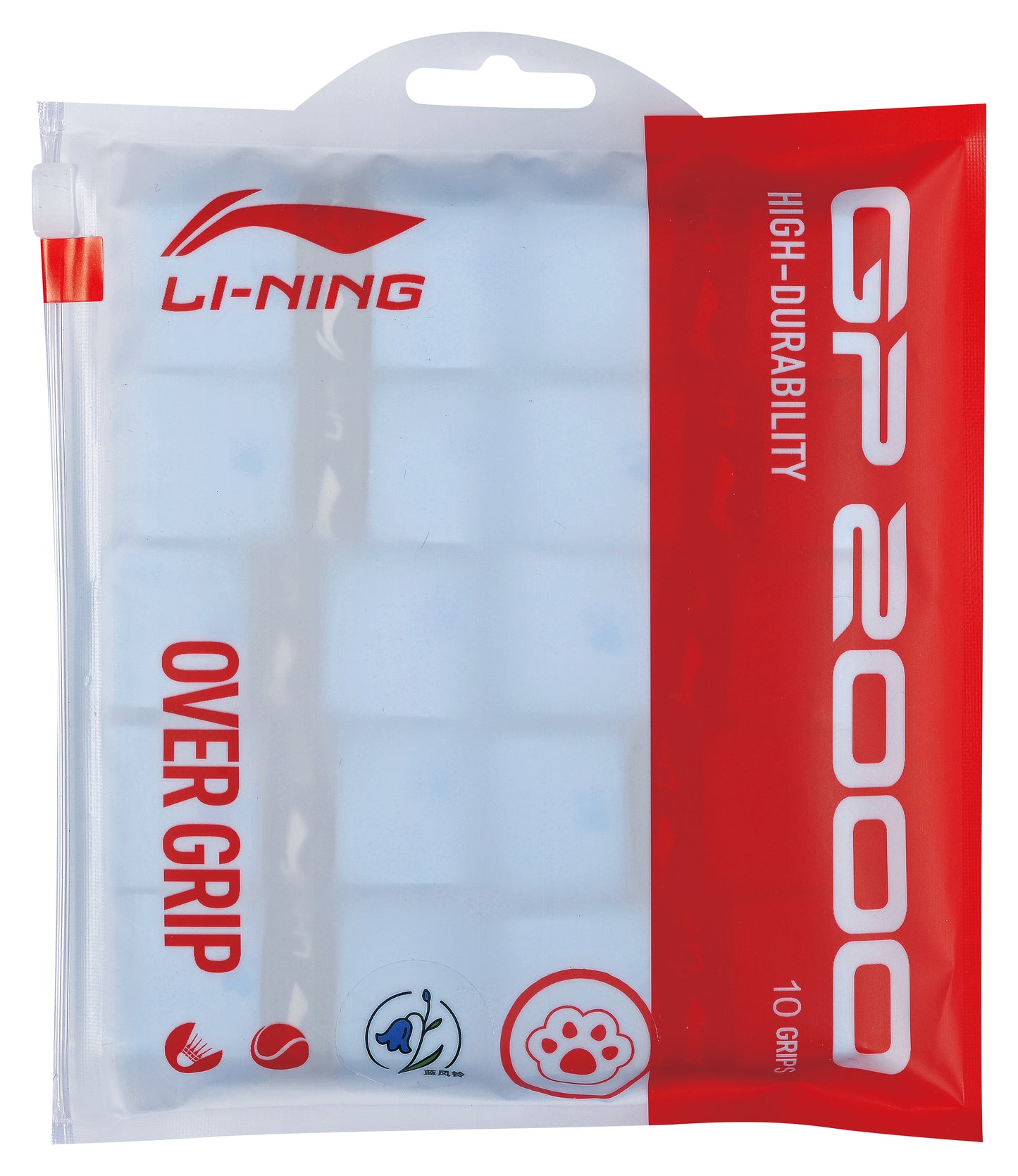 Overgrip GP2000 New 10er Set - Paws - verschiedene Farben - ASJV003