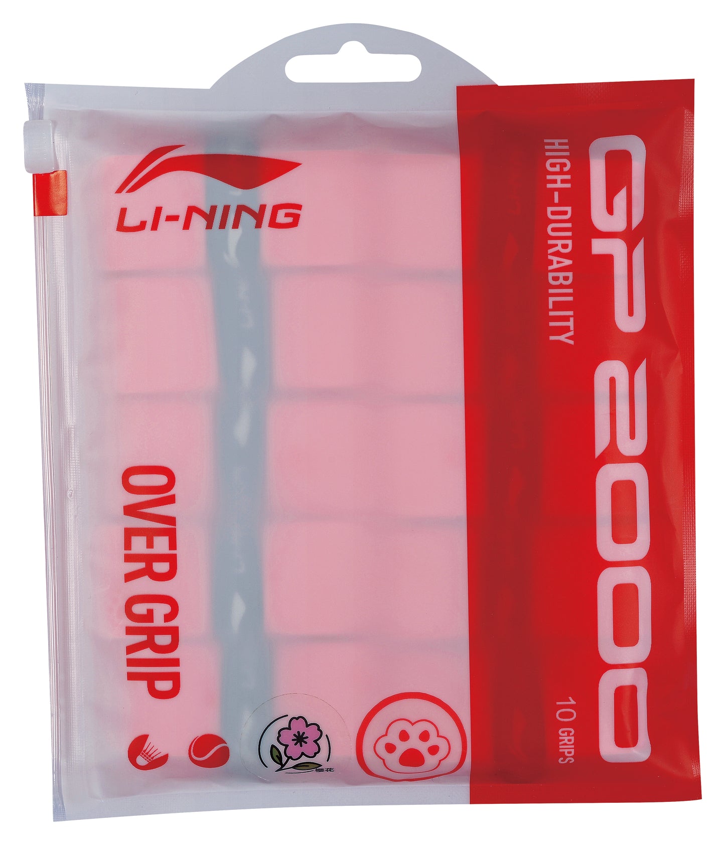 Overgrip GP2000 New 10er Set - Paws - verschiedene Farben - ASJV003