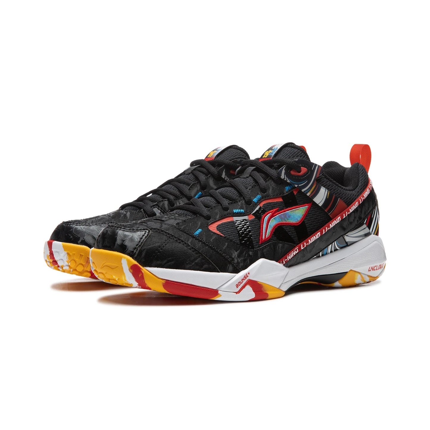 Unisex Badmintonschuh Invincible - schwarz - AYZW007-2