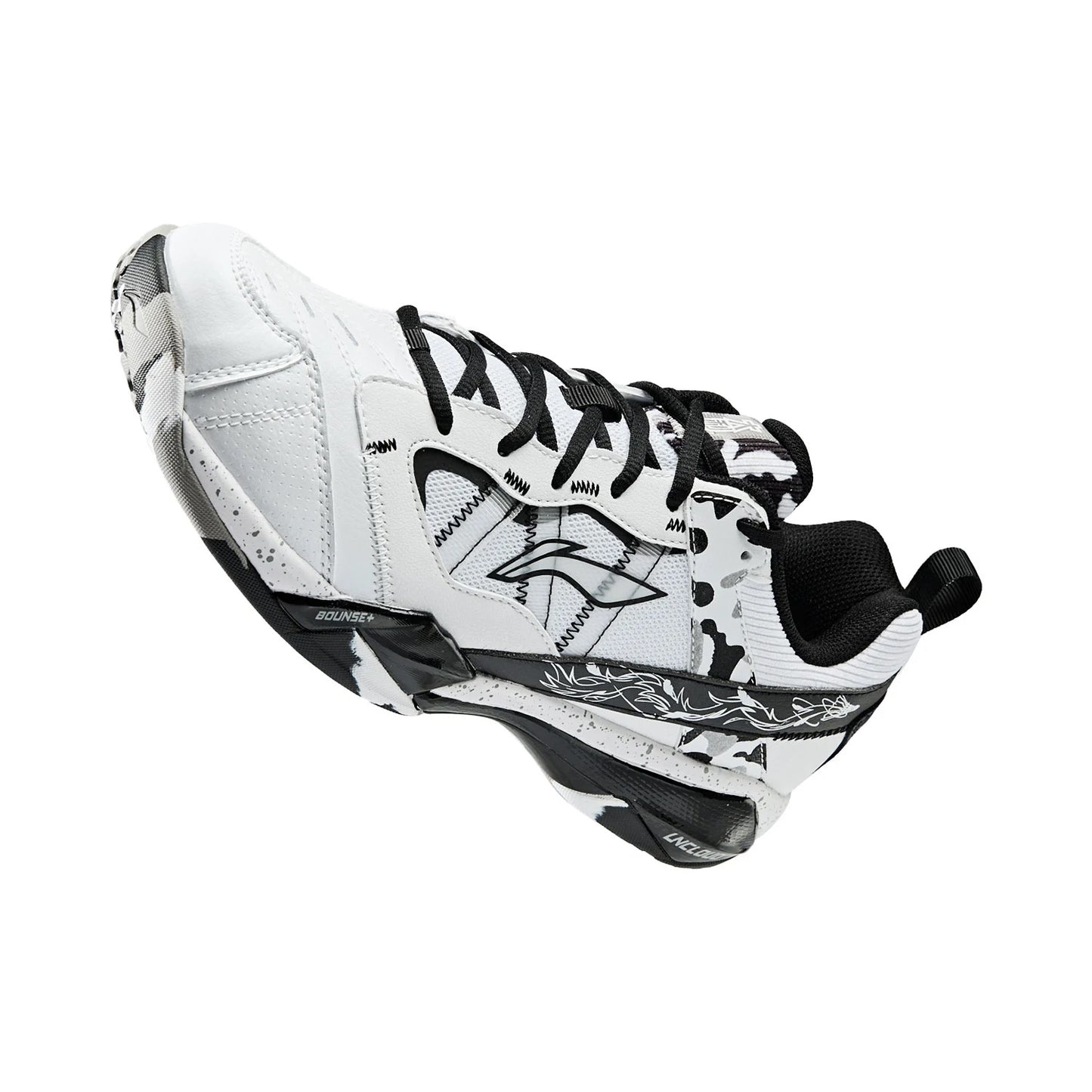 Unisex Badmintonshoe Invincible - white - AYZW007-3