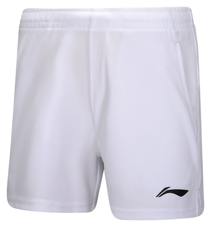 Women Sports-Shorts "Classic Line" 11cm white - AAPU136-2