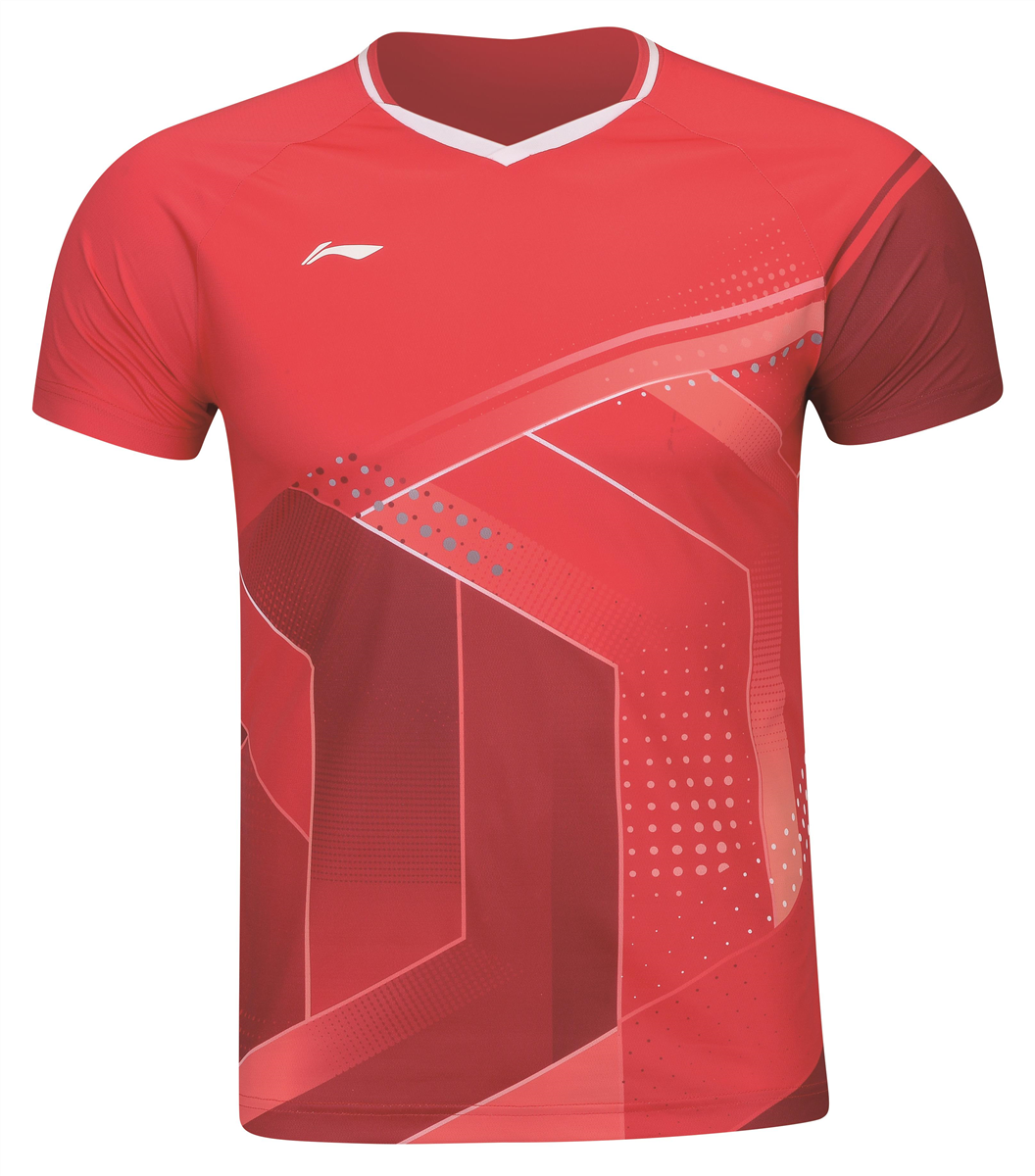 Herren Sportshirt National Team"  Red - AAYS011-2