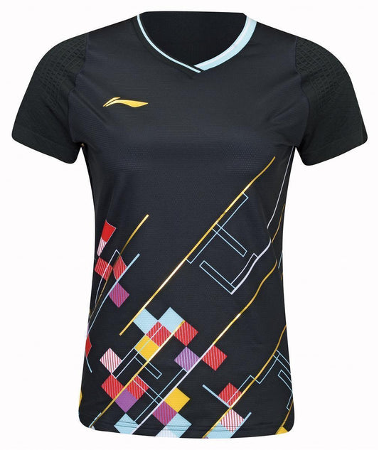 Ladies Sports Shirt "China Youth Team" Ltd. Black - AAYT016-3