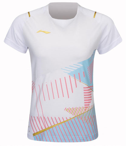 Ladies Sports Shirt "International Team Forms"  White - AAYT018-2