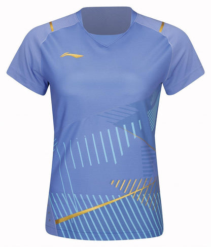 Damen Sportshirt "International Team Forms" Ltd. hellblau - AAYT018-7 XS = XXS EU