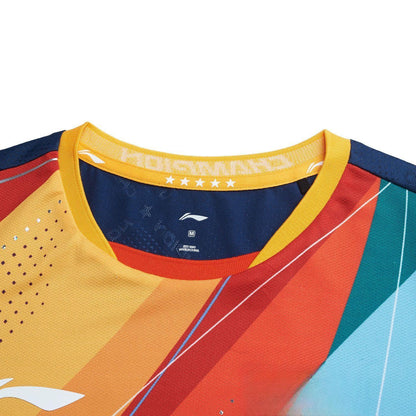Tischtennis Damen China National-Team Wettkampftrikot "Champion" - blau - AAYT028-3 XS = XXS EU