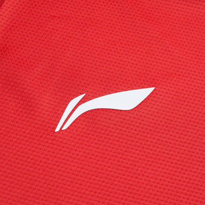 Tischtennis Kinder Nationalteam Wettkampftrikot "Cyber" - rot - AAYT034-5