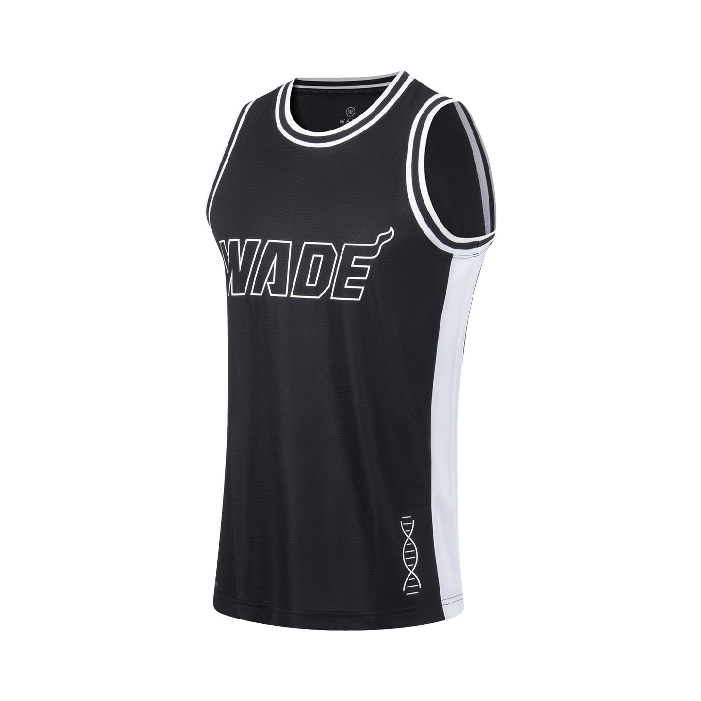 Unisex Basketball-Competition Top "Wade-Style" black-white - AAYT051-14