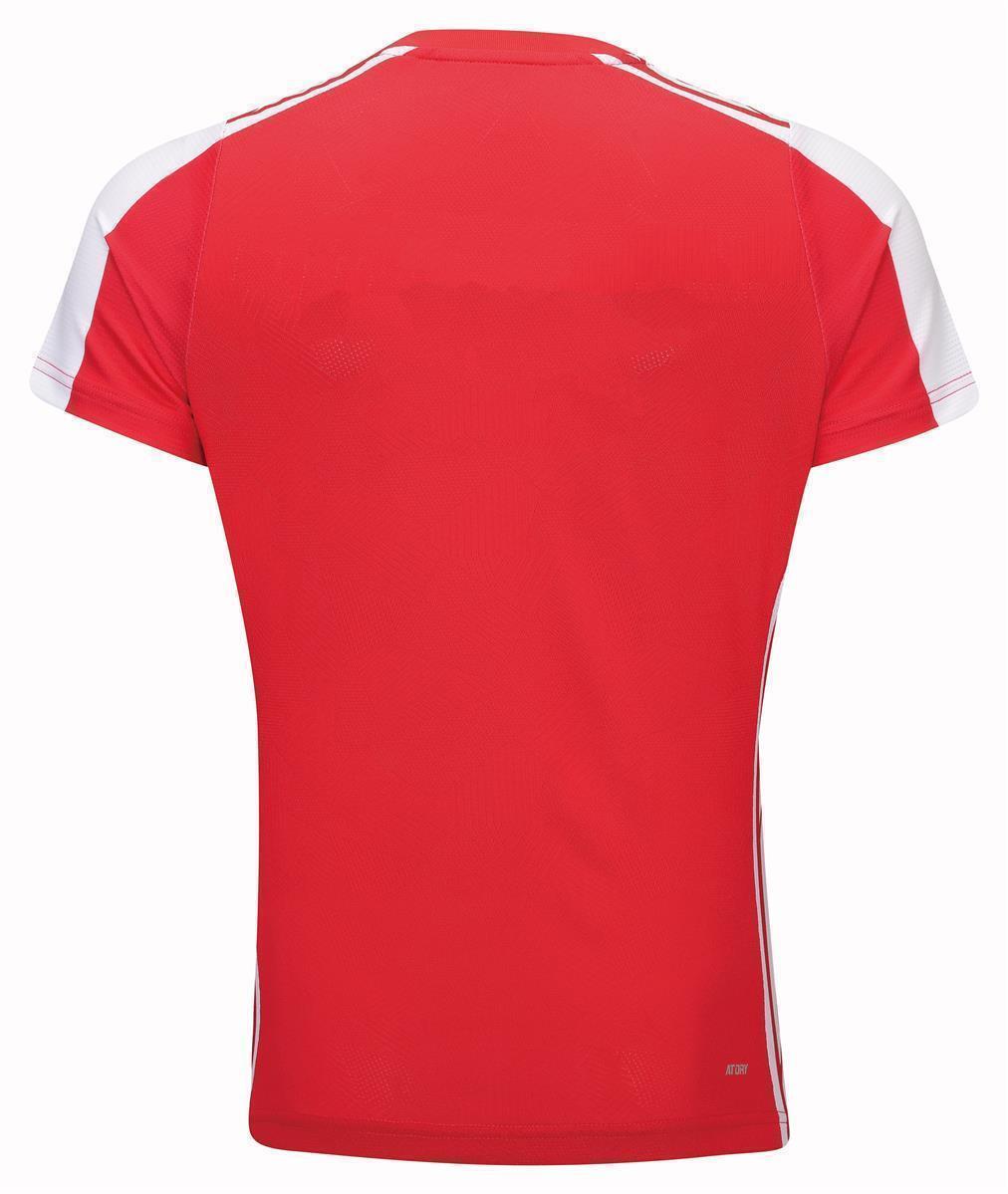 Ladies Sports Shirt "International Stars" Red-White - AAYT074-2