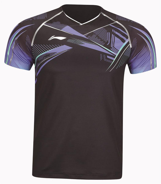 Herren Sportshirt "International Players" Glacier - schwarz - AAYT579-2 S = XS EU