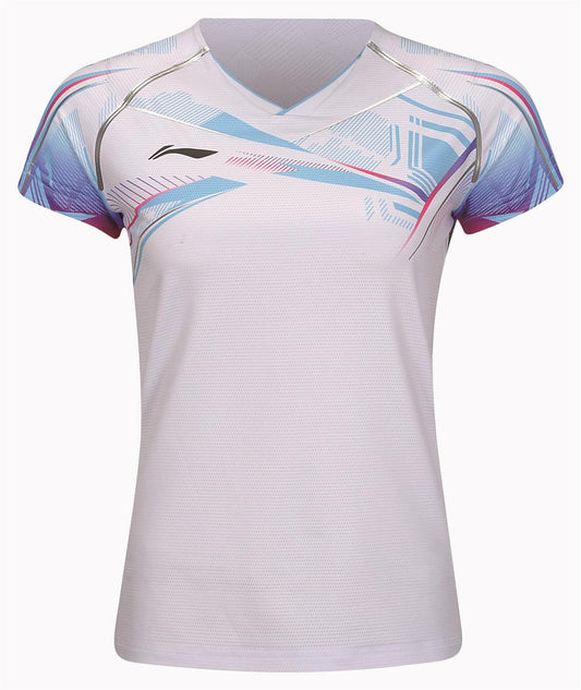 Damen Sportshirt "International Players" Glacier - weiß - AAYT580-1