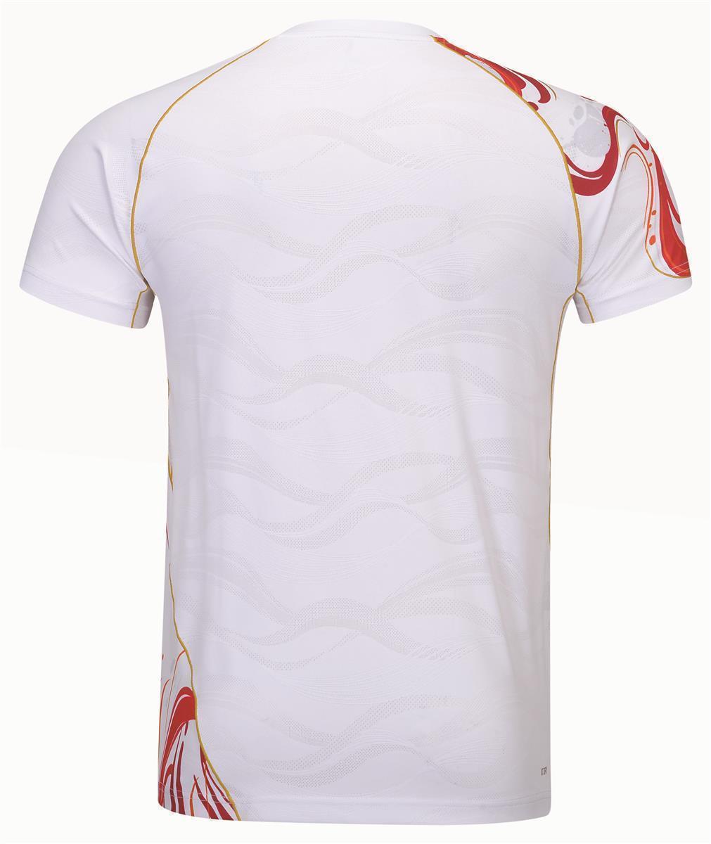 Herren Sportshirt "China Youth Team" Koi - weiß - AAYU229-2