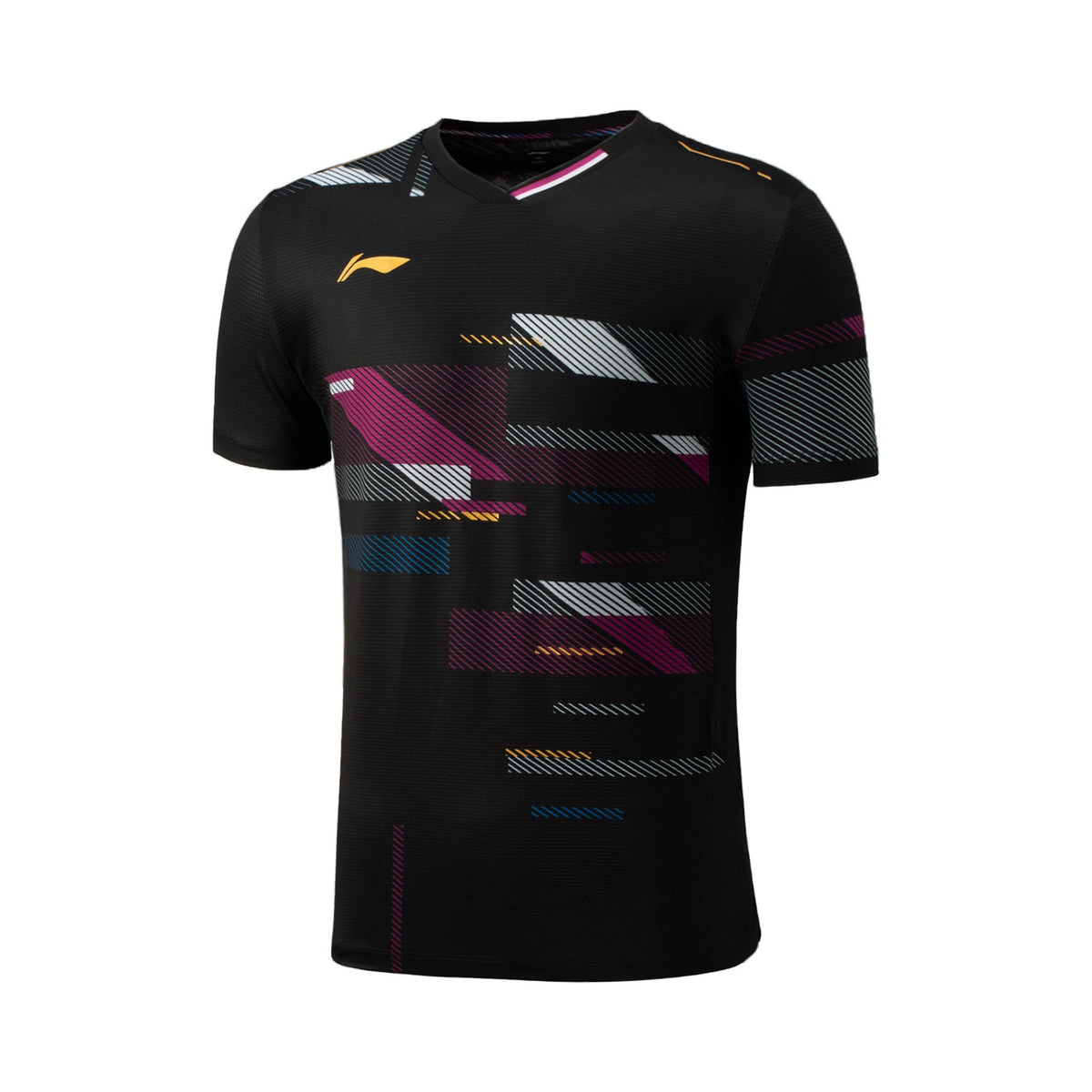 Men Sport shirt Swing "International Players"  Black - AAYV031-1