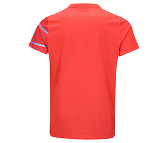 Child sports shirt "Stripes" - red - AAYV090-3