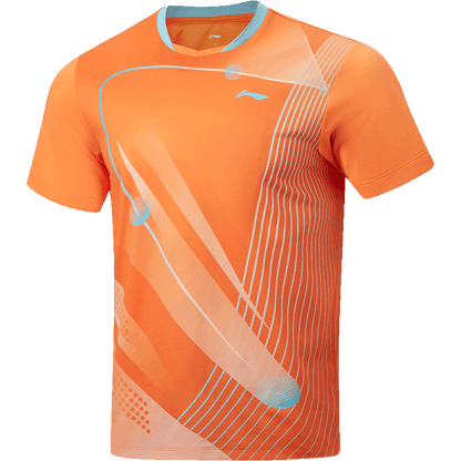 Tischtennis Unisex Zone Wettkampftrikot - orange - AAYW013-3