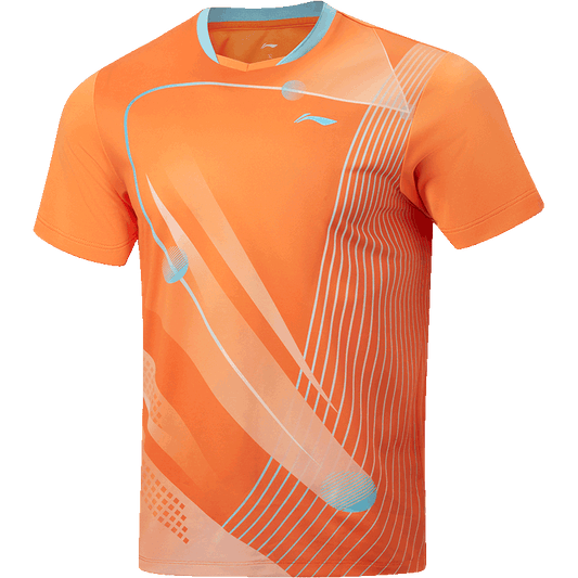 Tischtennis Unisex Zone Wettkampftrikot - orange - AAYW013-3