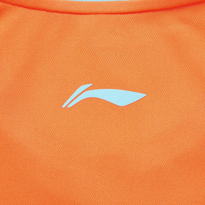 Tischtennis Unisex Zone Wettkampftrikot - orange - AAYW013-3