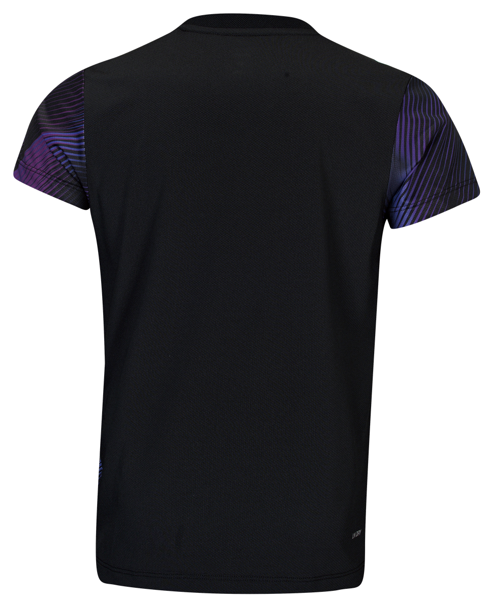 Tischtennis Kinder National-Team 2026 Wettkampftrikot - schwarz - AAYW092-1