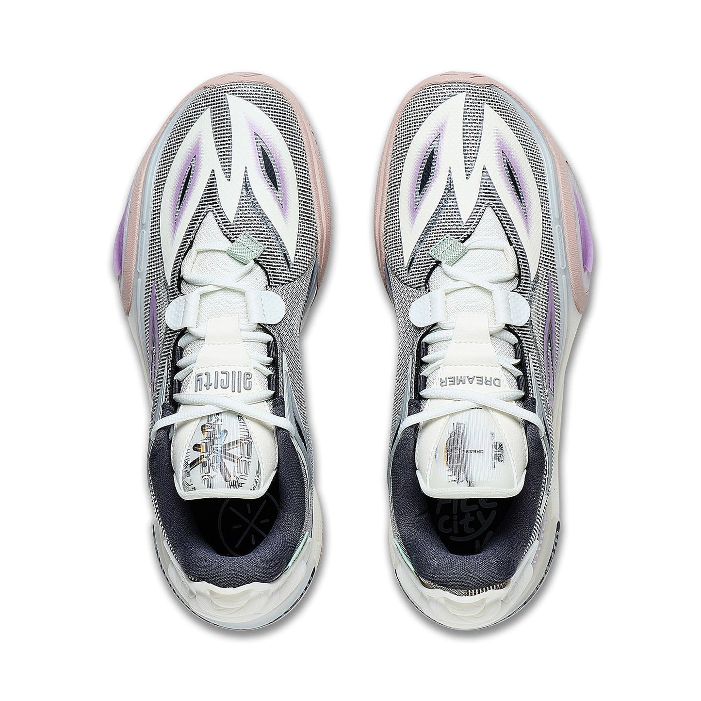 Basketballshoe Wade All City 11 V2 "Dreamer" - white - ABAT093-3