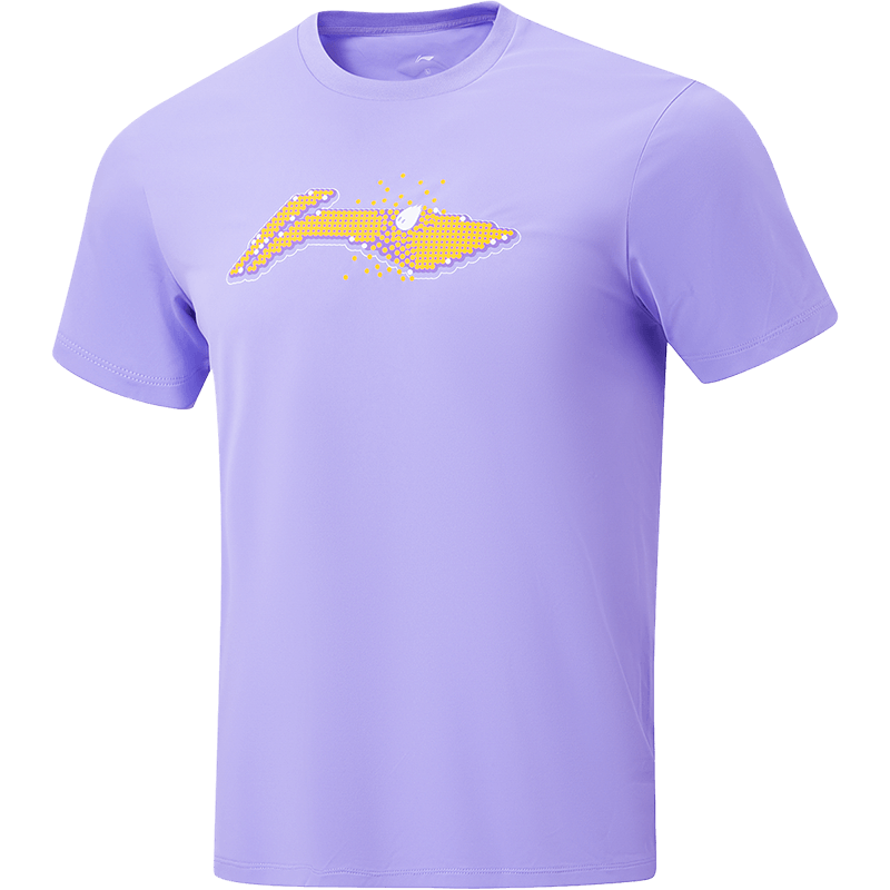 Sport ''Logo Pixel'' T-Shirt lila - AHSW069-3