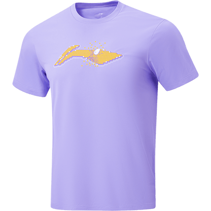 Sport ''Logo Pixel'' T-Shirt lila - AHSW069-3