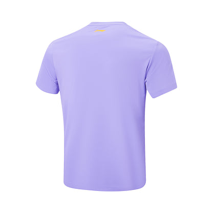 Sport ''Logo Pixel'' T-Shirt lila - AHSW069-3