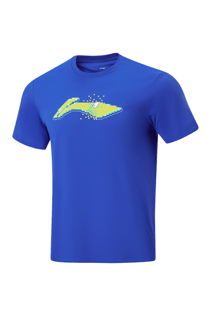 Sport ''Logo Pixel'' T-Shirt blau - AHSW069-4