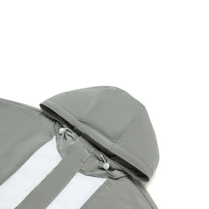 Unisex jacket with hood Wade x Primaloft - light-grey - AJMT103-2