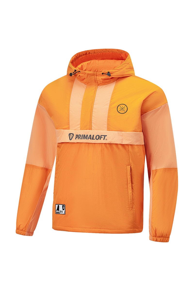 Unisex jacket with hood Wade x Primaloft - orange - AJMT103-3