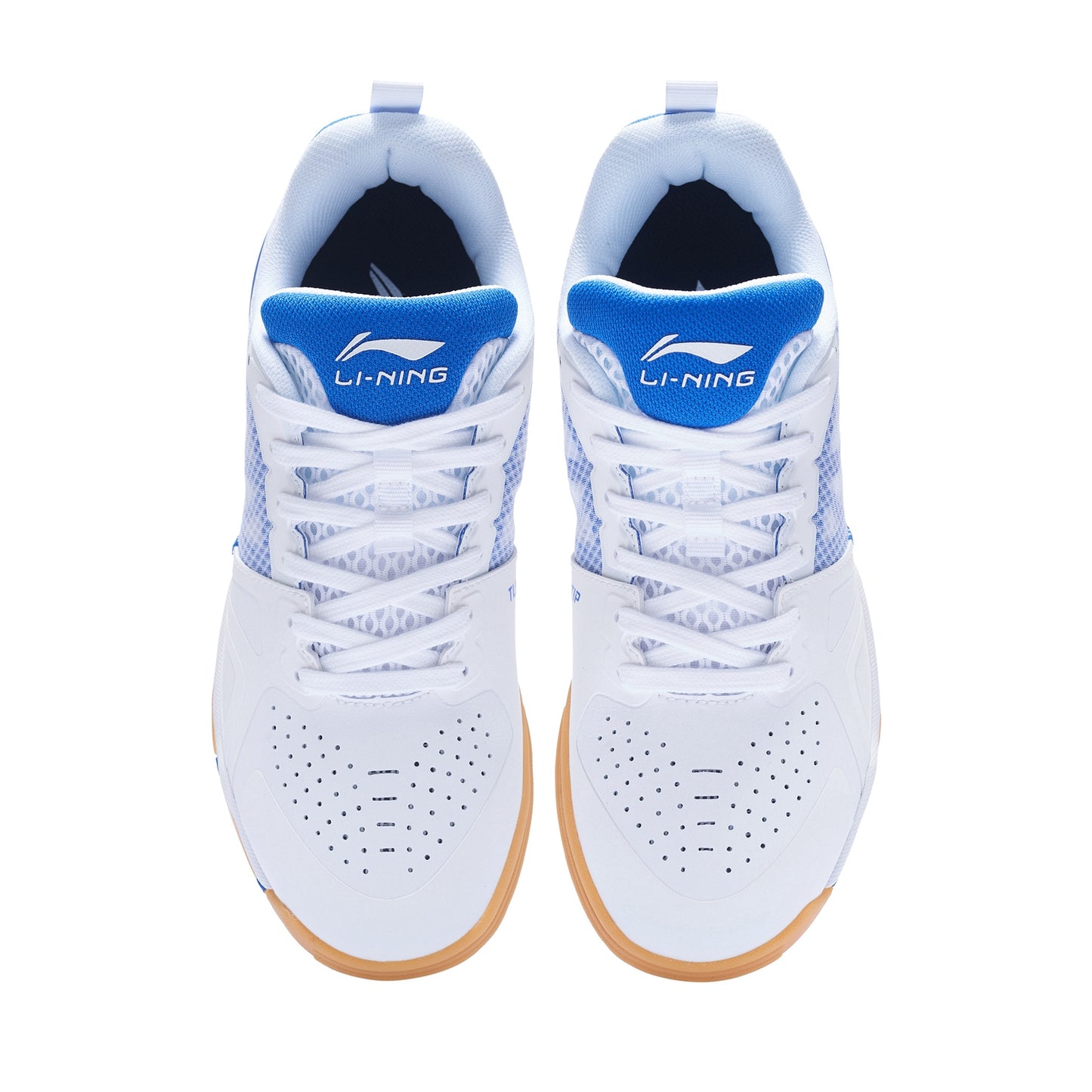 Unisex Tischtennisschuh Hawk Eye 2.0 Pro - weiß/blau - APPT009-1