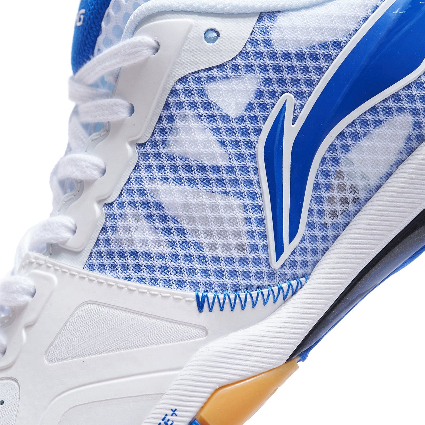 Unisex Tischtennisschuh Hawk Eye 2.0 Pro - weiß/blau - APPT009-1