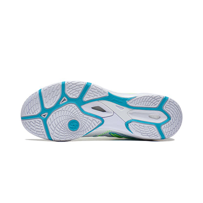 Unisex Tischtennisschuh Hawk Eye 2.0 Pro - weiß/hellblau - APPT009-6/APPU023-6