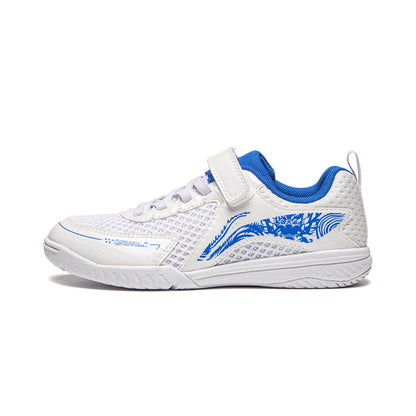 Kids Tabletennis Shoe Kylin 3.0 white/blue - APPU033-1