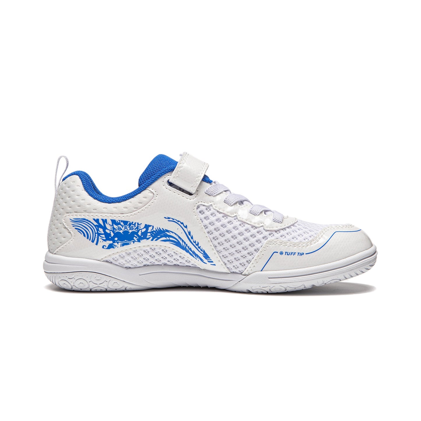 Kids Tabletennis Shoe Kylin 3.0 white/blue - APPU033-1