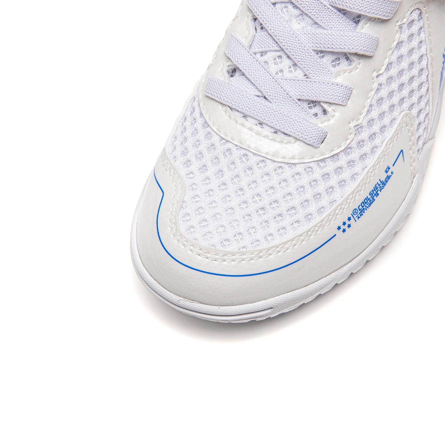 Kids Tabletennis Shoe Kylin 3.0 white/blue - APPU033-1