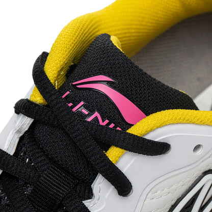 Tischtennis Schuh Hawk Eye 3.0  - weiß/gelb/pink - APPV003-2