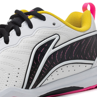 Tabletennis Shoe Hawk Eye 3.0  - white/yellow/pink - APPV003-2